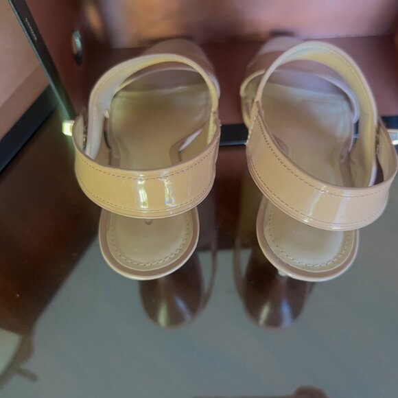 Coach Marla Patent Slingback Heels – Warm Blush, Size 6 (Excellent w/ Box) - Picture 9 of 13